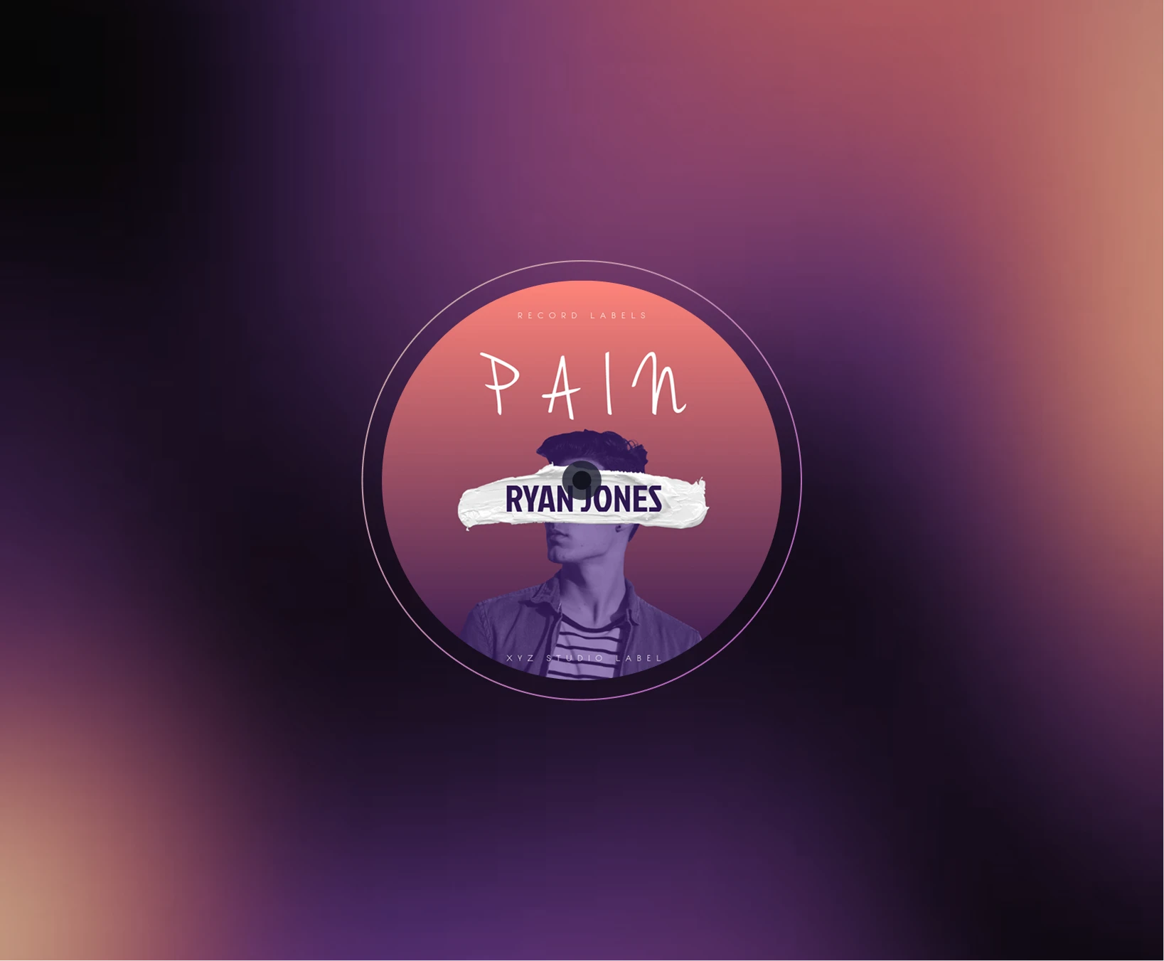 Tela de reprodução do iMusic