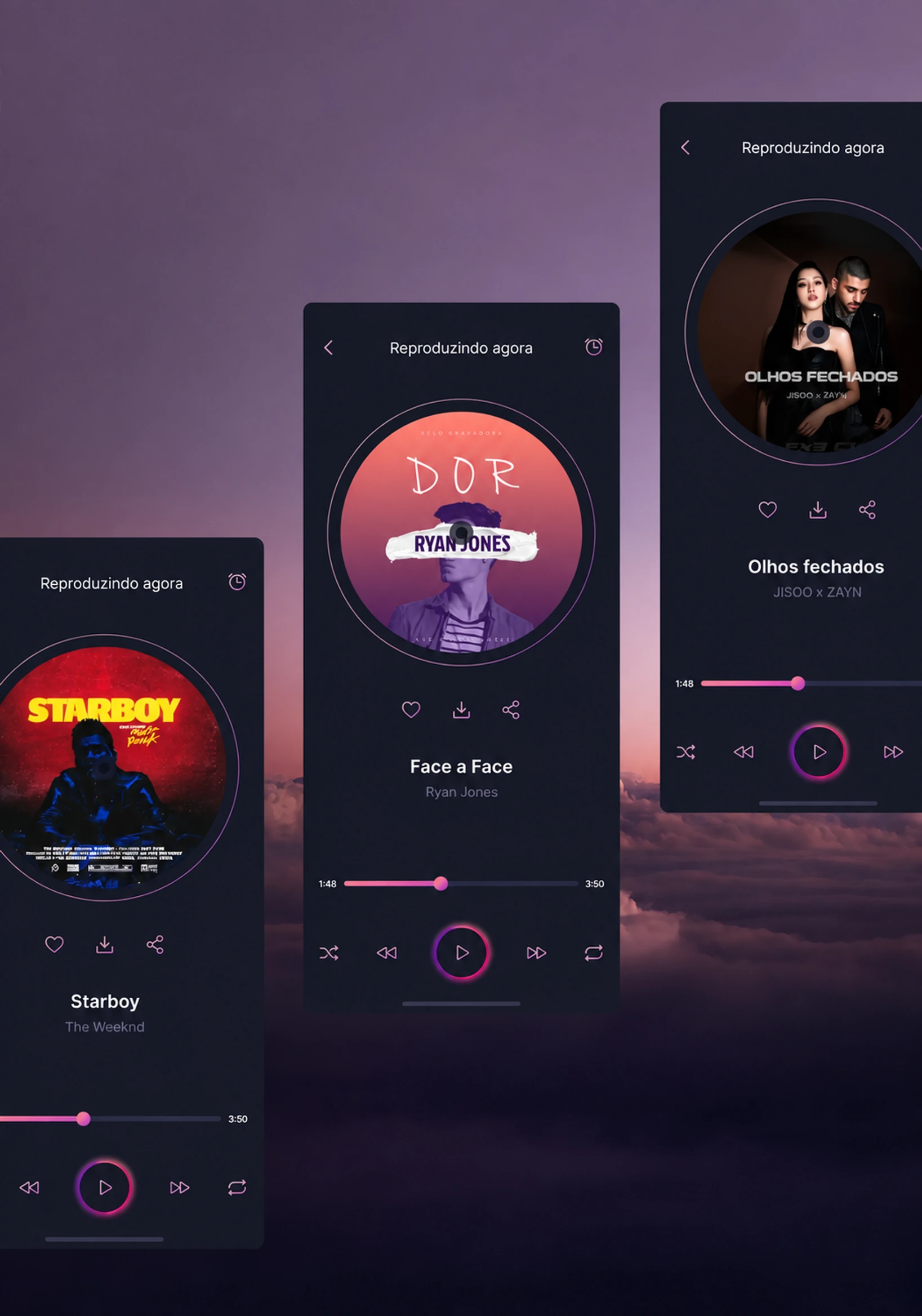 Perfil de artista no iMusic