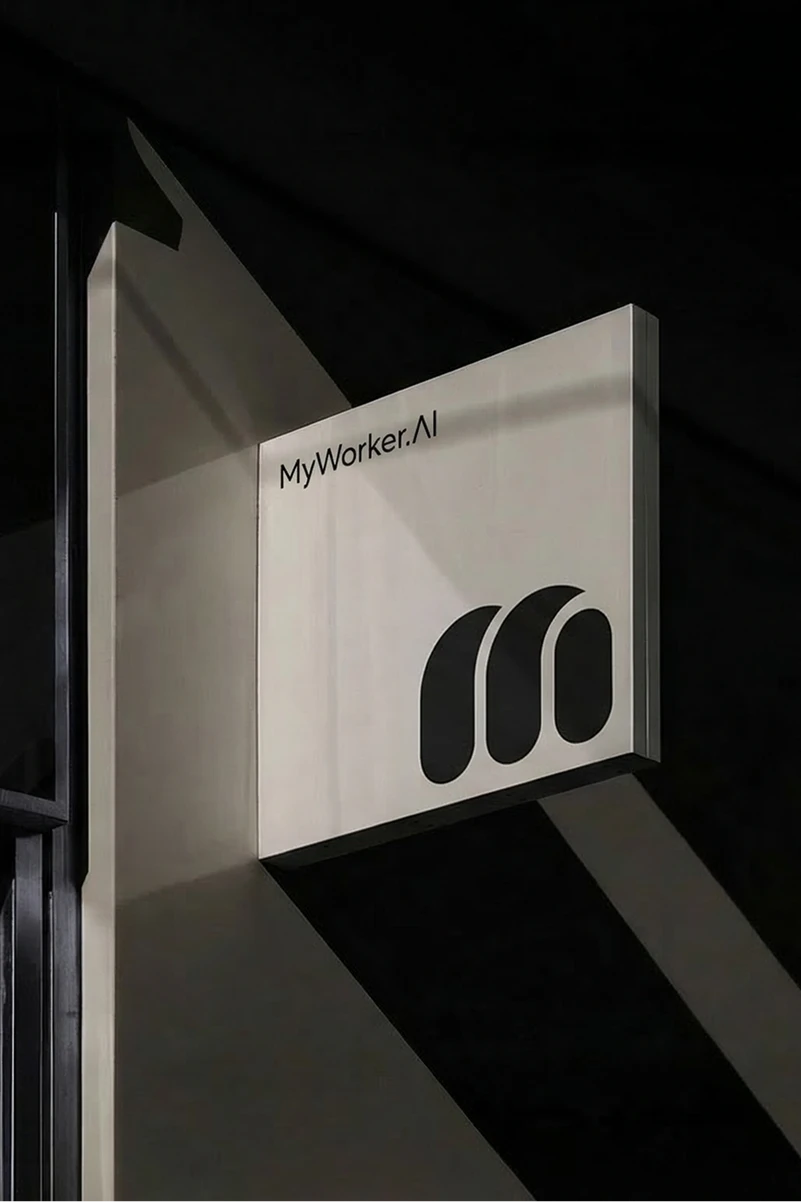 Interface móvel da MyWorker AI
