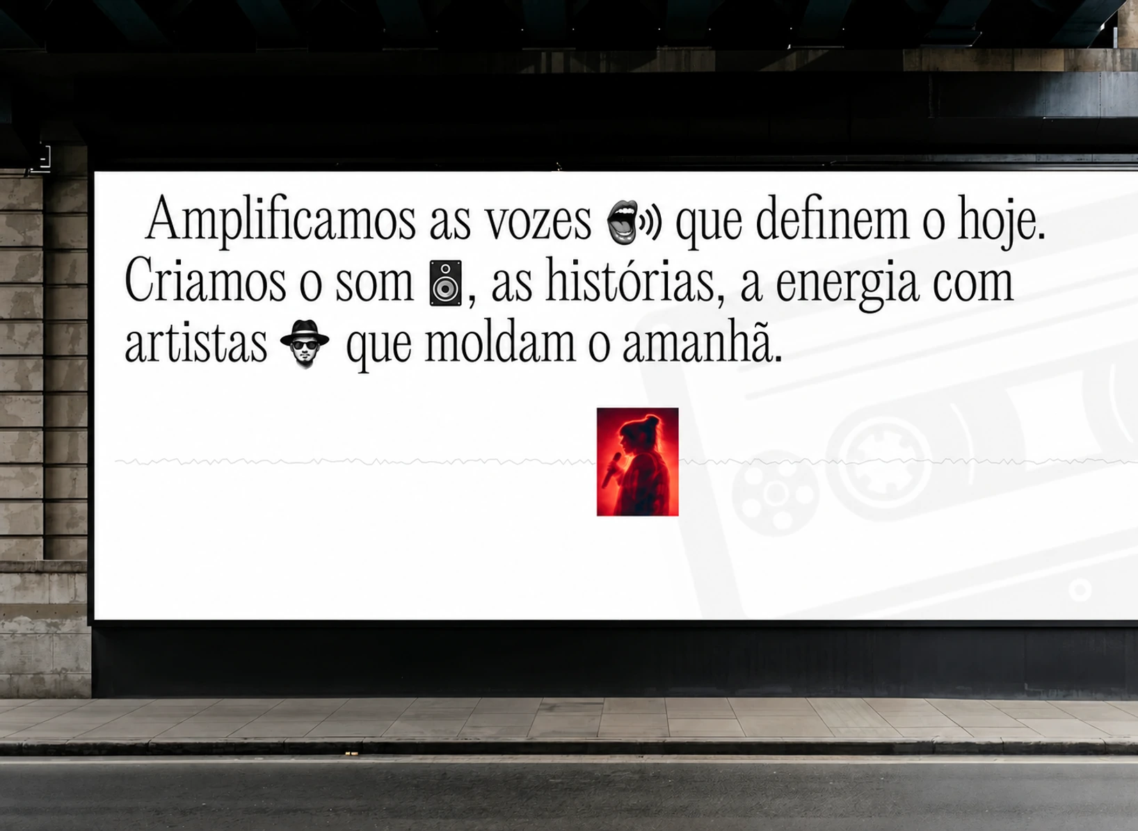 Grade de projetos e artistas do Pulse Studio