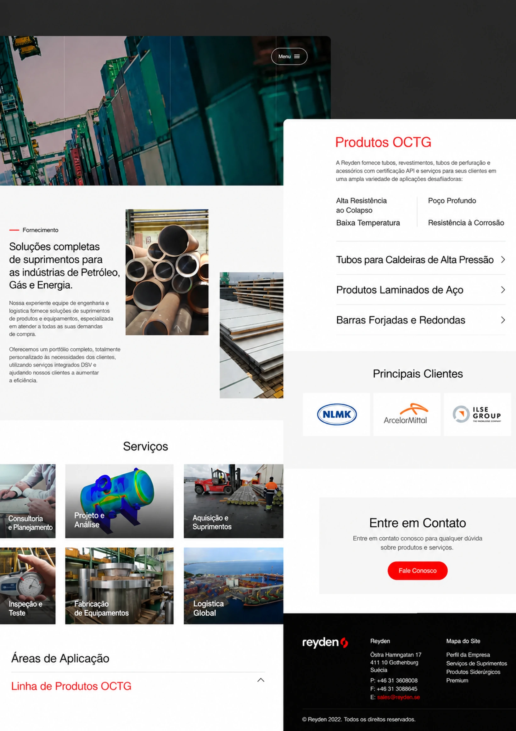 Apresentação das soluções de engenharia da Reyden