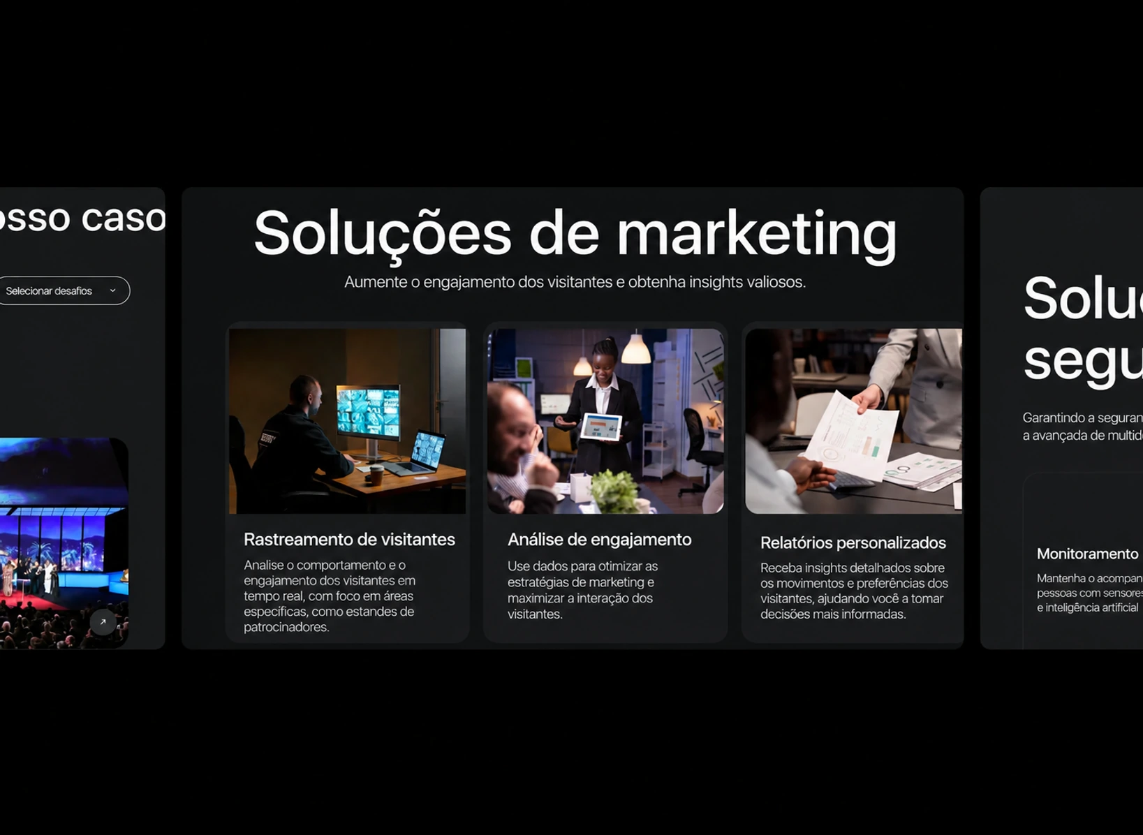 Seção de soluções da Technis
