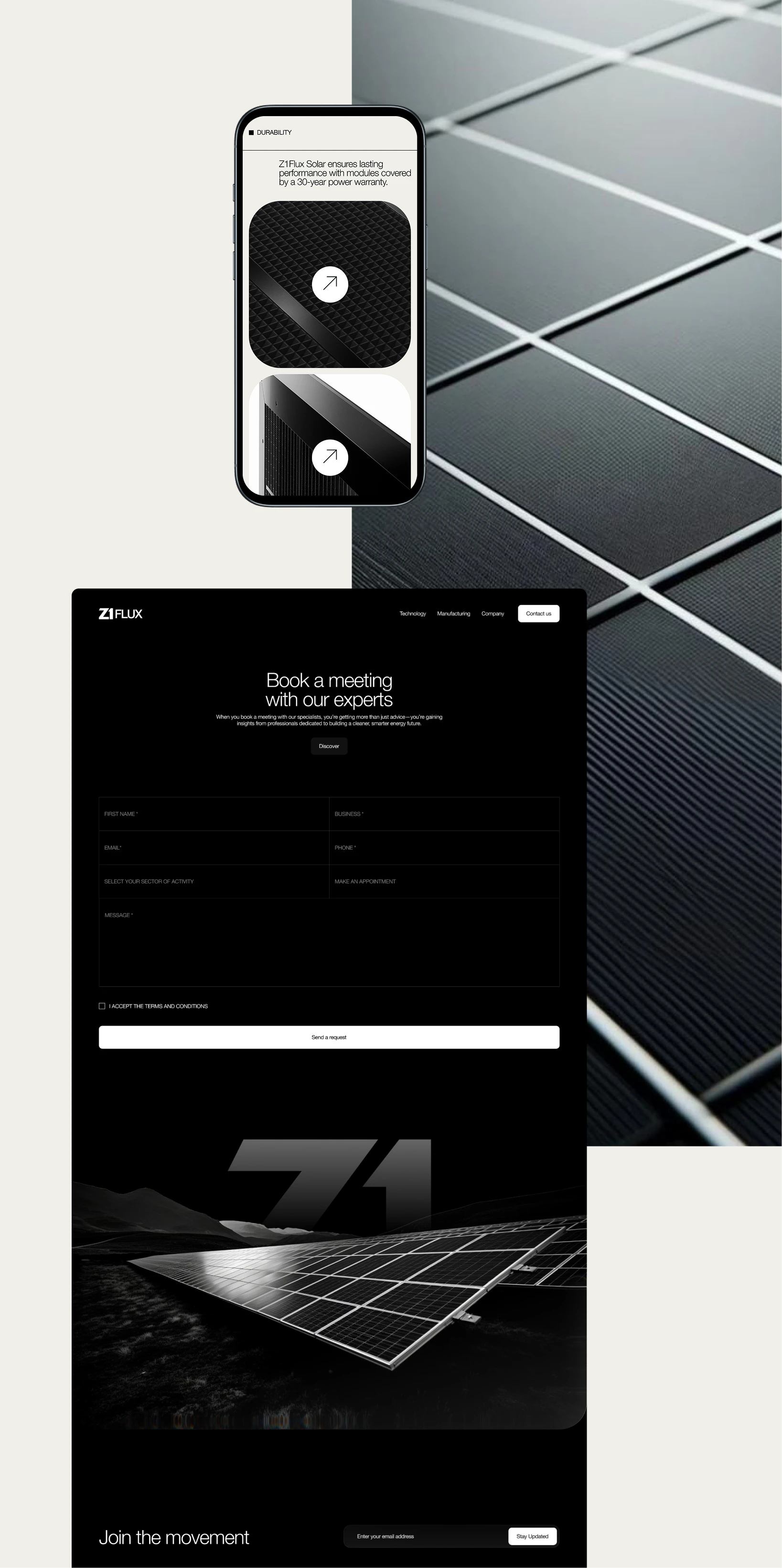 Encerramento da apresentação da Z1Flux Solar